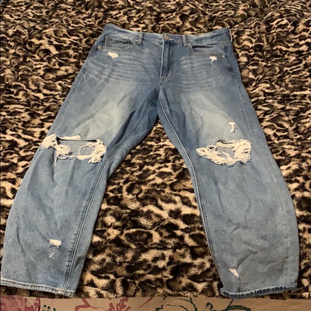 High rise mom jeans